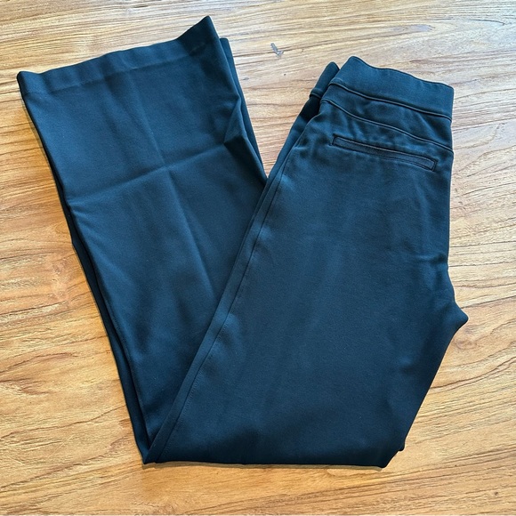 Spanx Womens Perfect Pants Wide Leg Flare Office Ponte Stretch Lounge Spandex - Picture 9 of 13